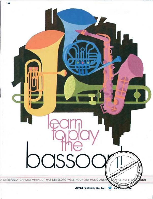 Titelbild für ALF 745 - LEARN TO PLAY THE BASSOON 2