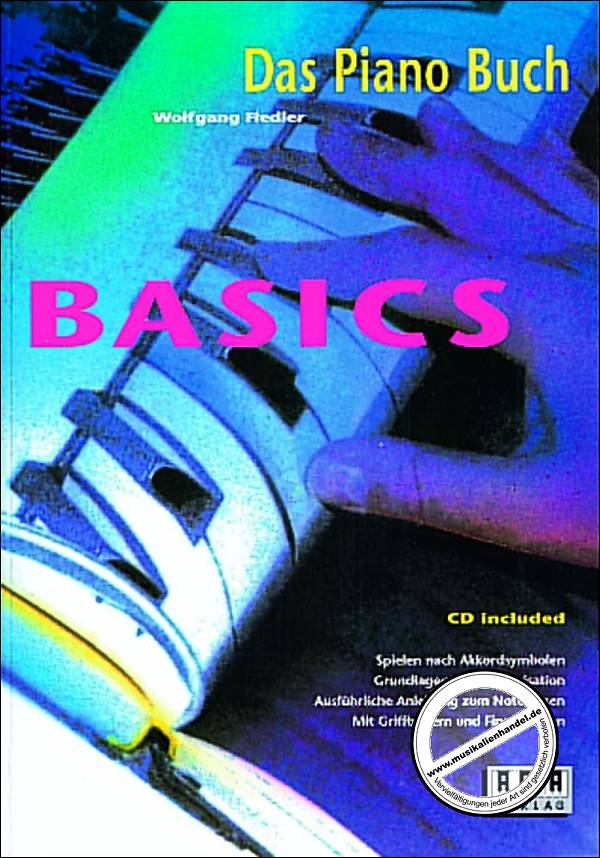 Titelbild für AMA 610134 - BASICS - DAS PIANO BUCH