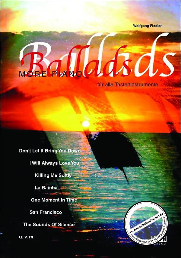 Titelbild für AMA 610265 - MORE PIANO BALLADS
