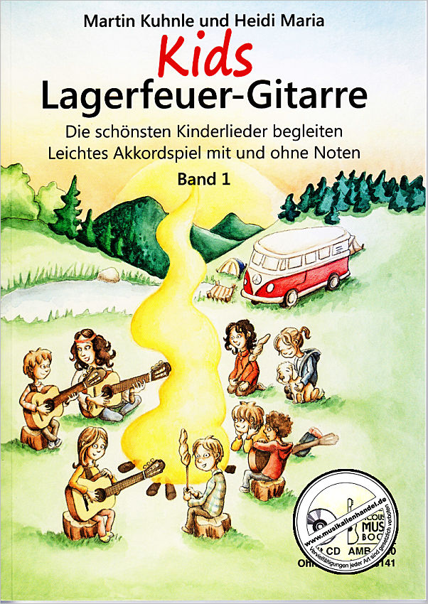 Titelbild für AMB 3140 - KIDS LAGERFEUER GITARRE