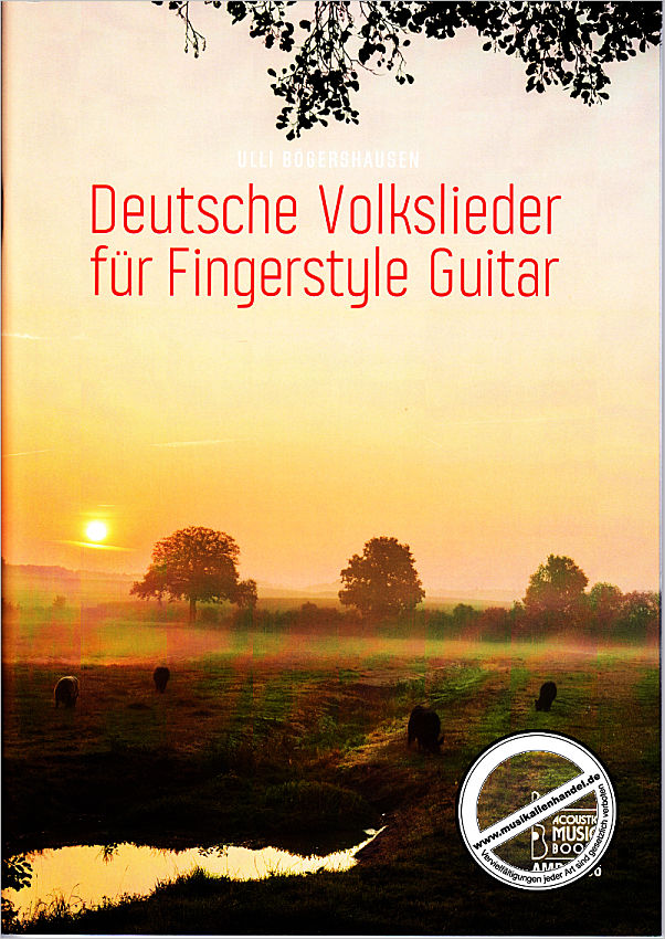 Titelbild für AMB 3166 - Deutsche Volkslieder fuer Fingerstyle Guitar