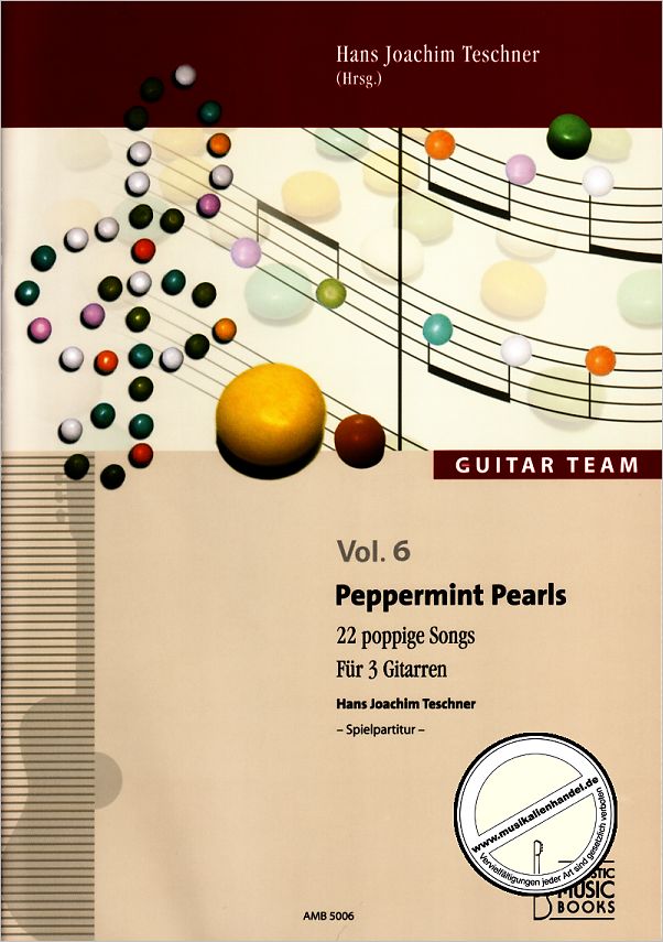 Titelbild für AMB 5006 - PEPPERMINT PEARLS - 22 POPPIGE SONGS