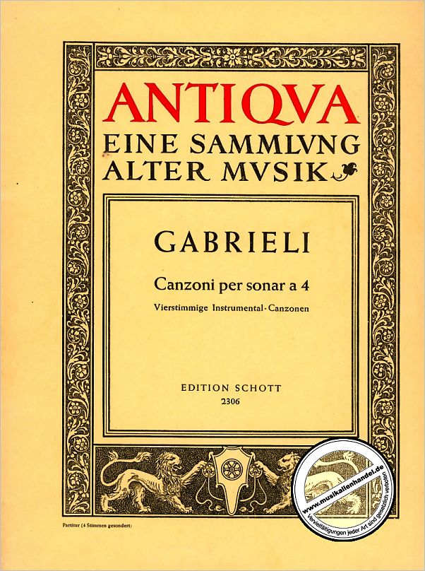 Titelbild für ANT 41 - CANZONI PER SONAR A QUATTRO