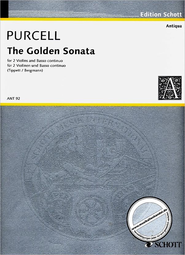 Titelbild für ANT 92 - DIE GOLDENE SONATE