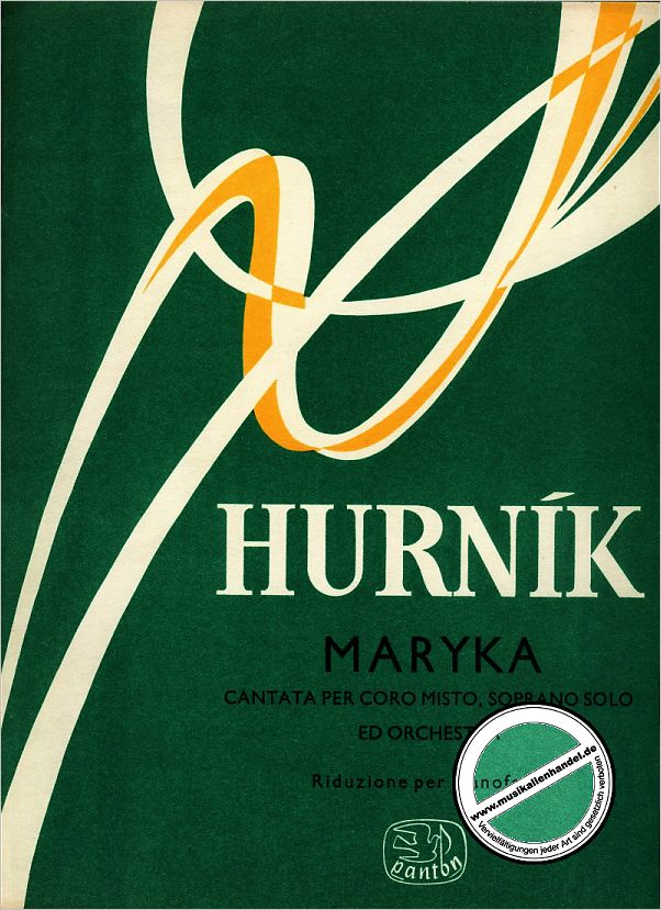 Titelbild für AP 1510 - MARYKA KANTATE (1948-55)