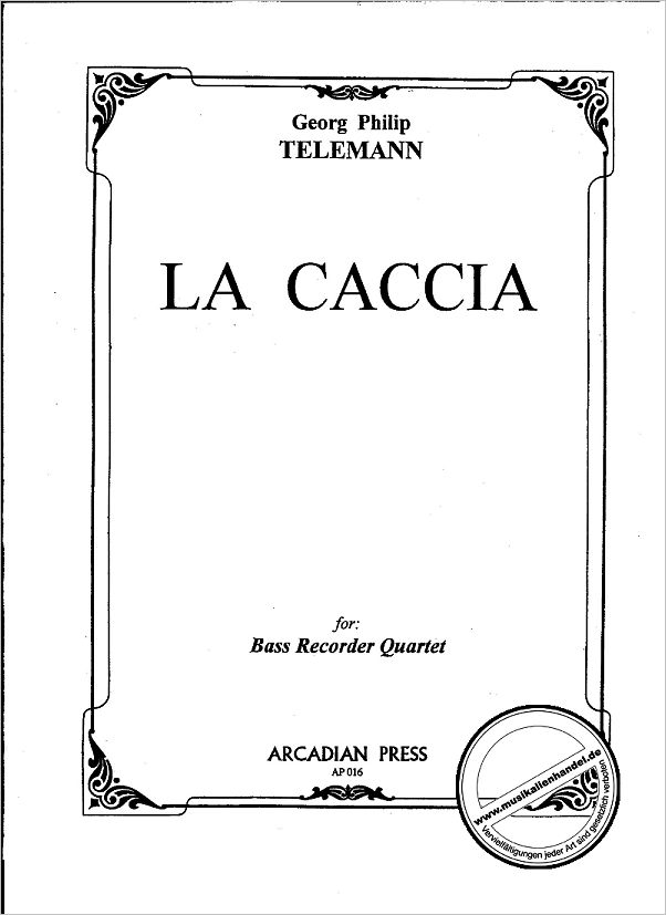 Titelbild für ARCADIAN 16 - LA CACCIA