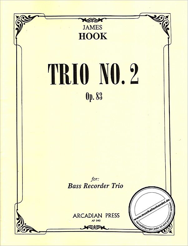 Titelbild für ARCADIAN 40 - TRIO 2