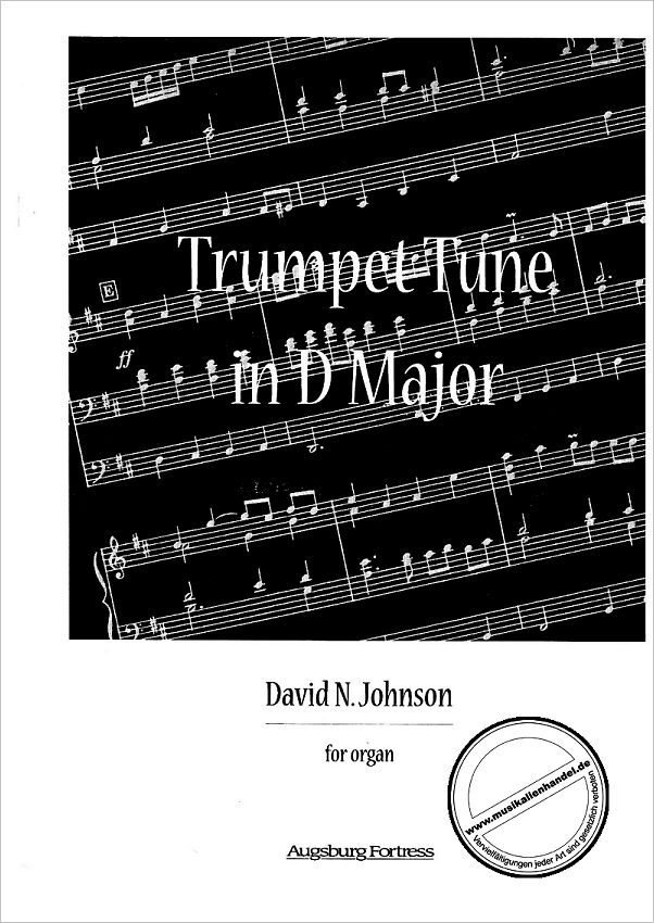 Titelbild für AUGSBURG 11-805-4 - TRUMPET TUNE D-DUR