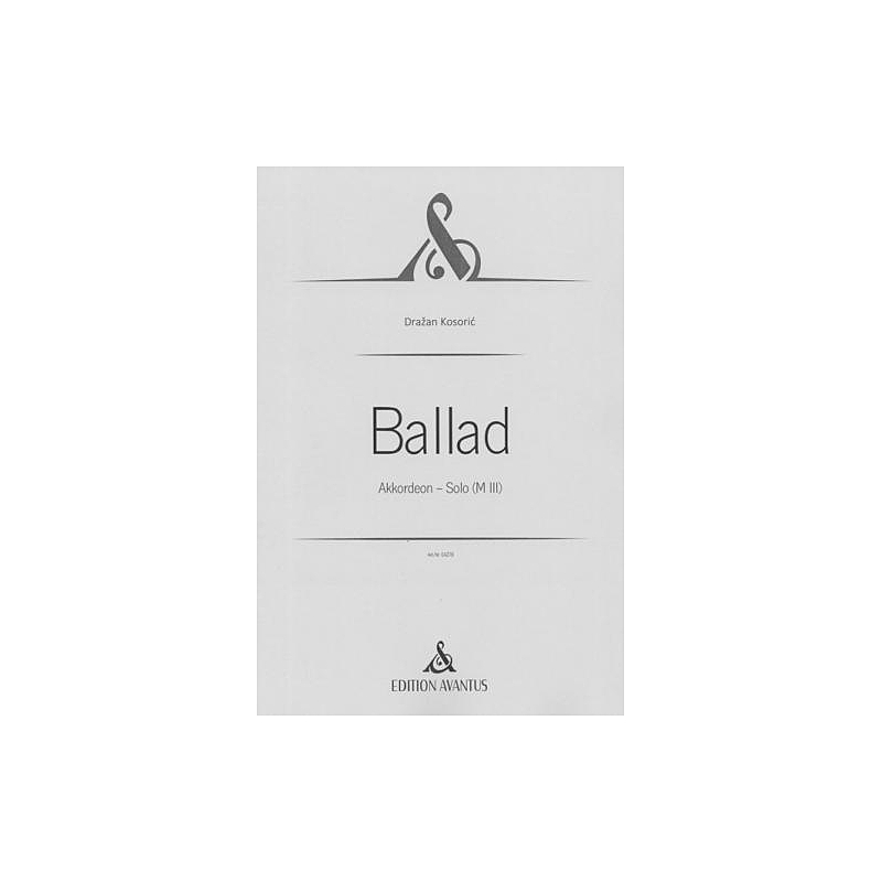 Titelbild für AVANTUS -EA278 - Ballad