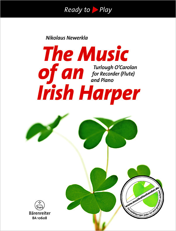 Titelbild für BA 10608 - THE MUSIC OF AN IRISH HARPER
