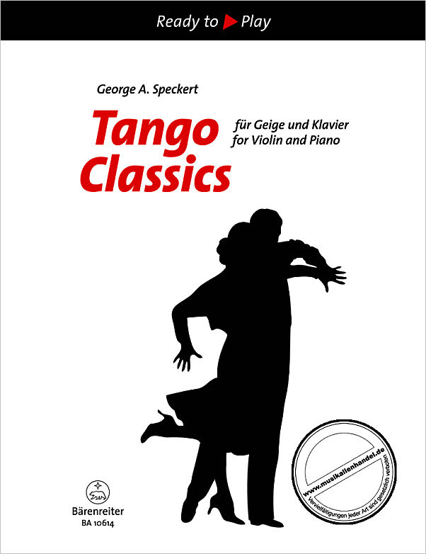 Titelbild für BA 10614 - TANGO CLASSICS