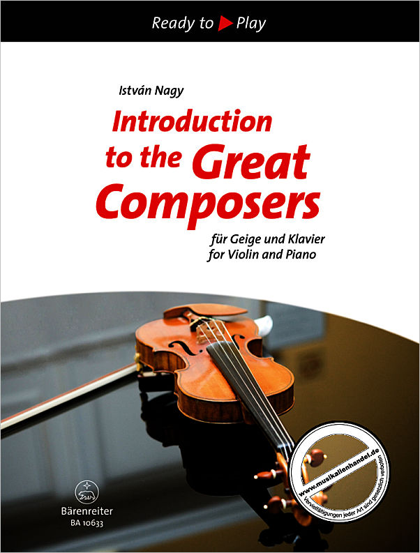 Titelbild für BA 10633 - INTRODUCTION TO THE GREAT COMPOSERS