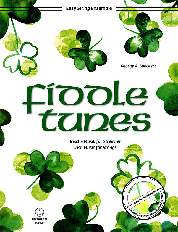 Titelbild für BA 10654 - Fiddle tunes - irische Musik für Streicher