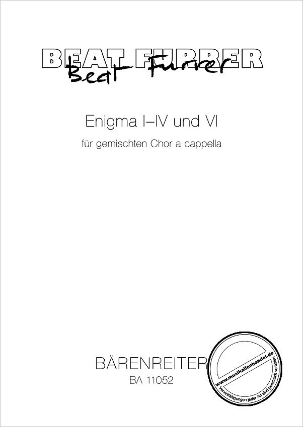 Titelbild für BA 11052 - ENIGMA 1-4 + 6