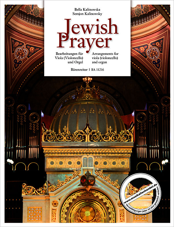 Titelbild für BA 11216 - JEWISH PRAYER