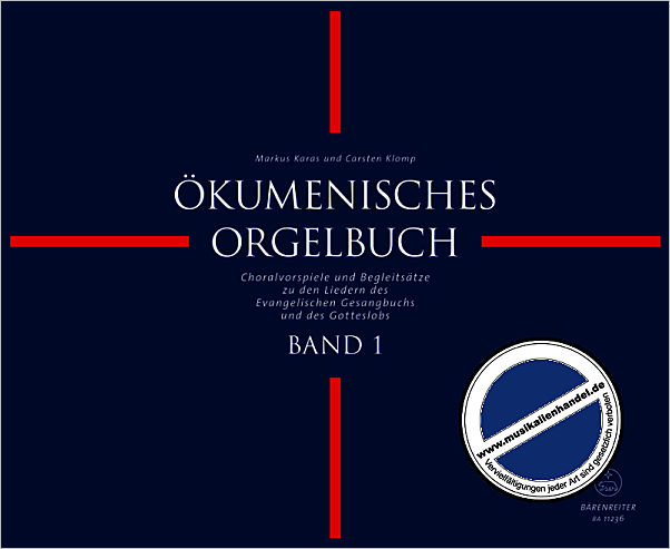 Titelbild für BA 11236 - Ökumenisches Orgelbuch 1 + 2