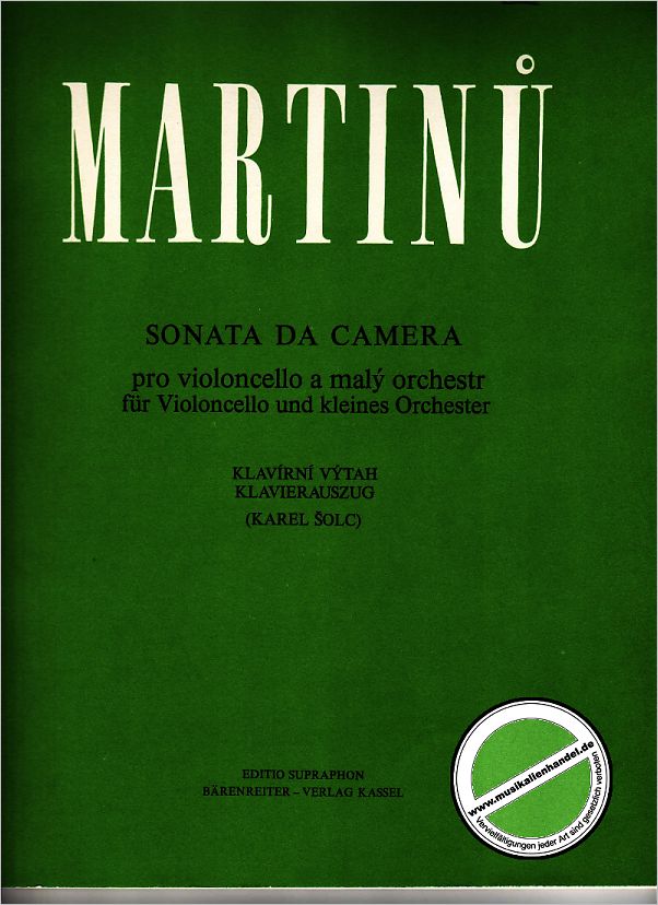 Titelbild für BA 4319-90 - Sonate da camera