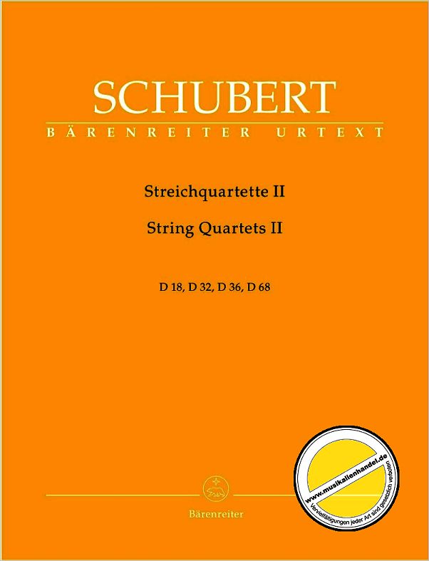 Titelbild für BA 5631 - QUARTETTE 2