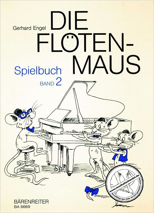 Titelbild für BA 6669 - FLOETENMAUS - SPIELBUCH 2