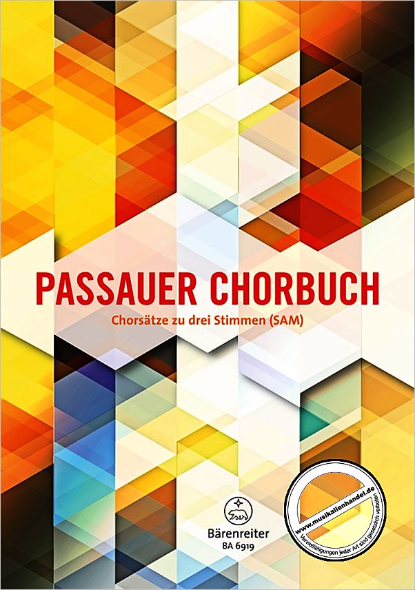 Titelbild für BA 6919 - PASSAUER CHORBUCH