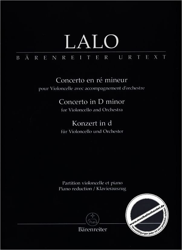 Titelbild für BA 6999-90 - Konzert d-moll