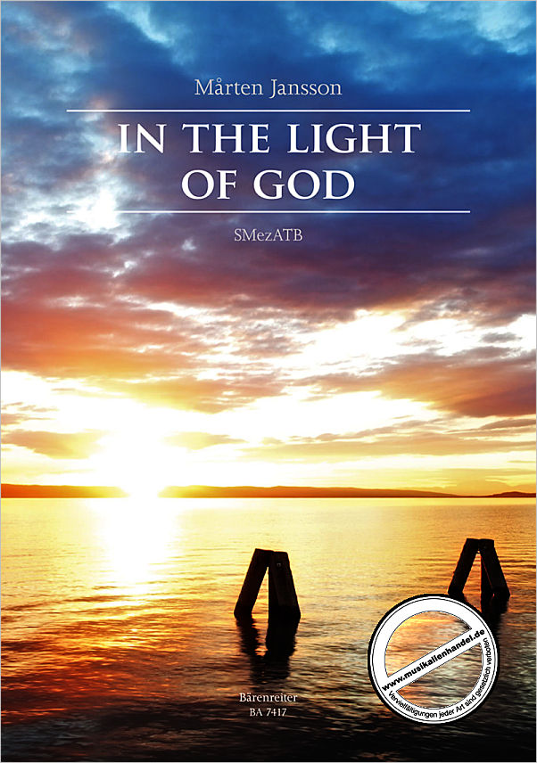 Titelbild für BA 7417 - IN THE LIGHT OF GOD