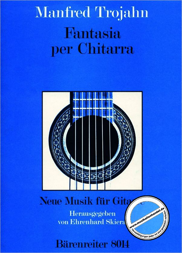 Titelbild für BA 8014 - FANTASIE PER CHITARRA (1979)
