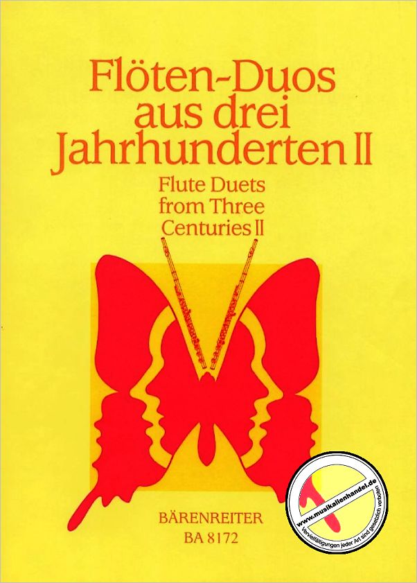 Titelbild für BA 8172 - FLOETENDUOS AUS 3 JAHRHUNDERTEN 2
