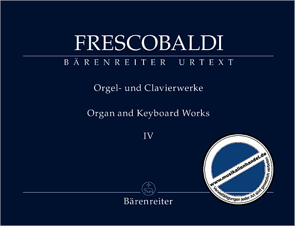 Titelbild für BA 8415 - Orgel + Clavierwerke 4