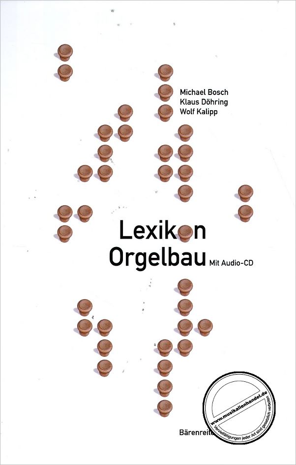 Titelbild für BABVK 1391 - LEXIKON ORGELBAU