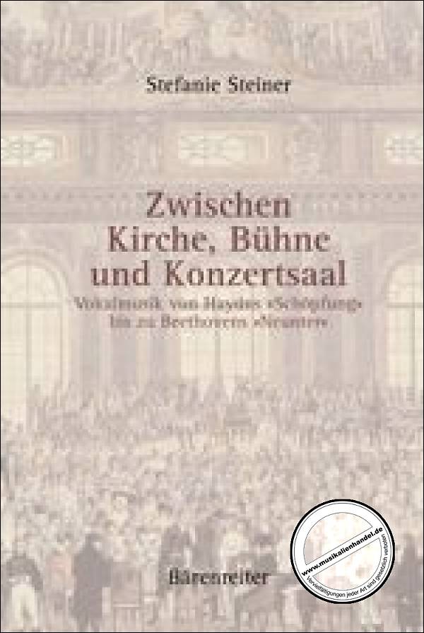 Titelbild für BABVK 1526 - ZWISCHEN KIRCHE BUEHNE UND KONZERTSAAL