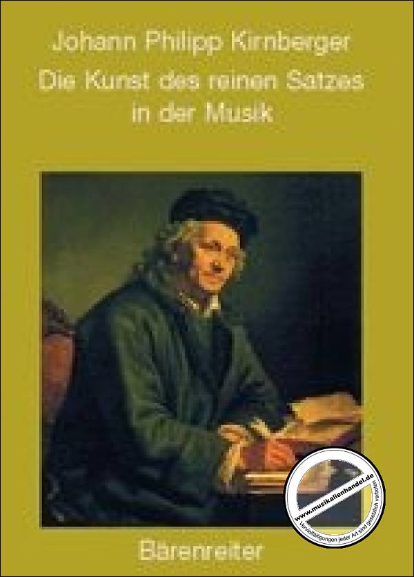 Titelbild für BABVK 1725 - DIE KUNST DES REINEN SATZES IN DER MUSIK