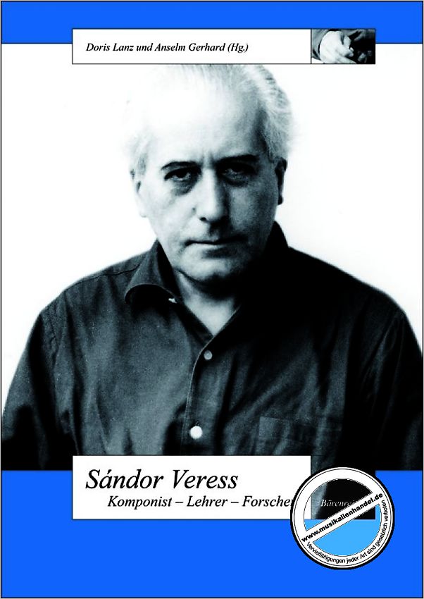 Titelbild für BABVK 1933 - SANDOR VERESS - KOMPONIST LEHRER FORSCHER