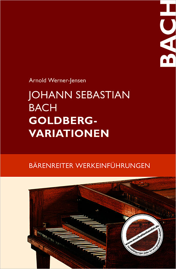 Titelbild für BABVK 2264 - JOHANN SEBASTIAN BACH - GOLDBERG VARIATIONEN