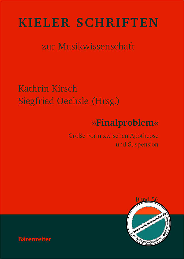 Titelbild für BABVK 2455 - Finalproblem - Grosse Form zwischen Apotheose und Suspension