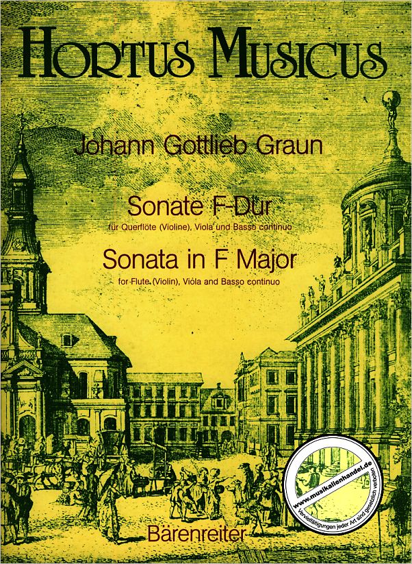 Titelbild für BAHM 234 - SONATE F-DUR