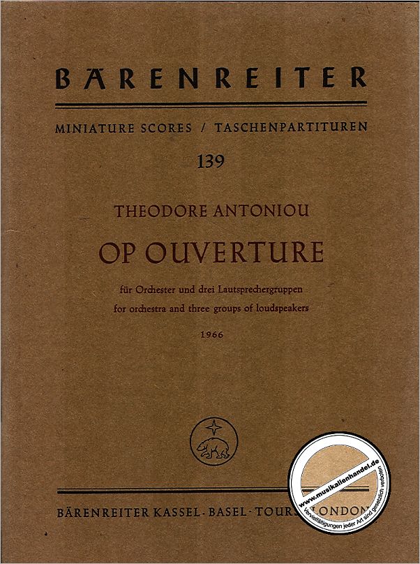 Titelbild für BATP 139 - OP OUVERTUERE (1966)
