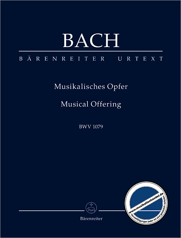 Titelbild für BATP 198 - MUSIKALISCHES OPFER BWV 1079