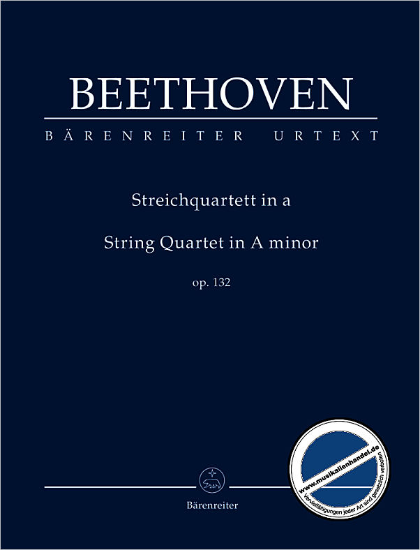 Titelbild für BATP 932 - Quartett a-moll op 132