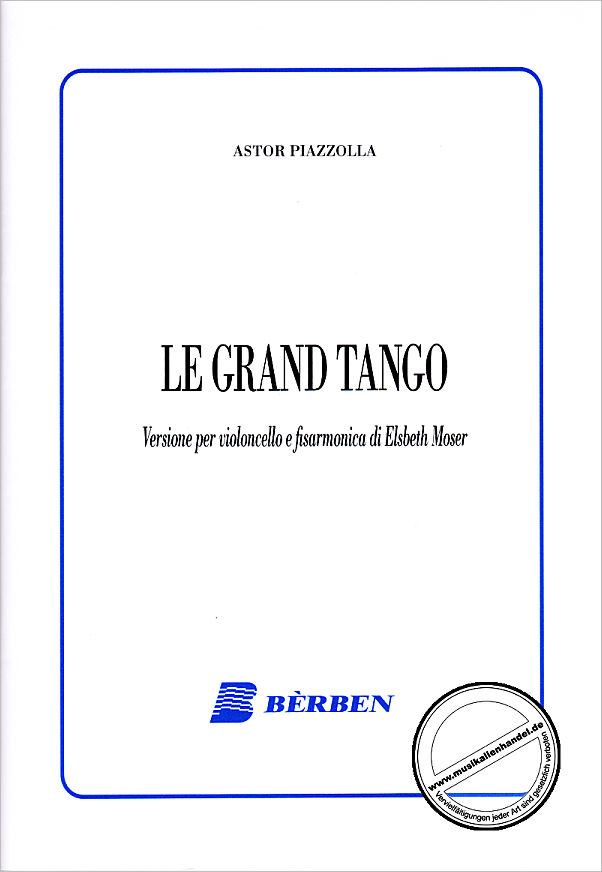 Titelbild für BE 4021 - LE GRAND TANGO