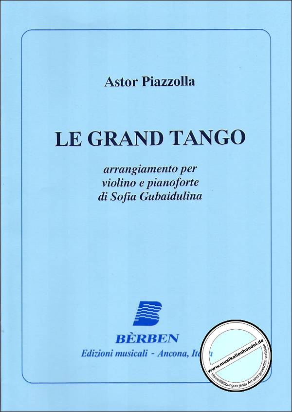 Titelbild für BE 4170 - LE GRAND TANGO