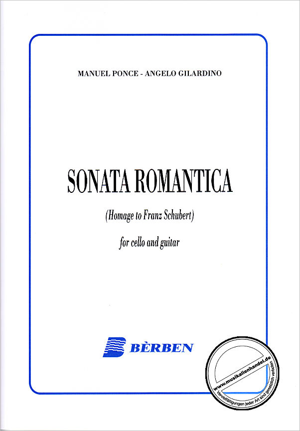 Titelbild für BE 4970 - SONATA ROMANTICA - HOMMAGE TO SCHUBERT