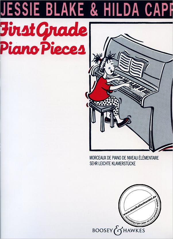 Titelbild für BH 0100108 - FIRST GRADE PIANO PIECES