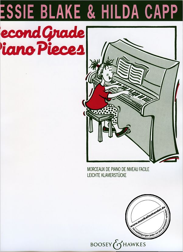 Titelbild für BH 0100109 - SECOND GRADE PIANO PIECES