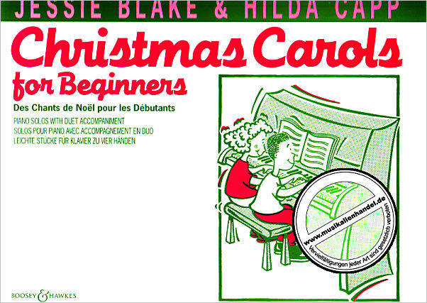 Titelbild für BH 0200010 - CHRISTMAS CAROLS FOR BEGINNERS