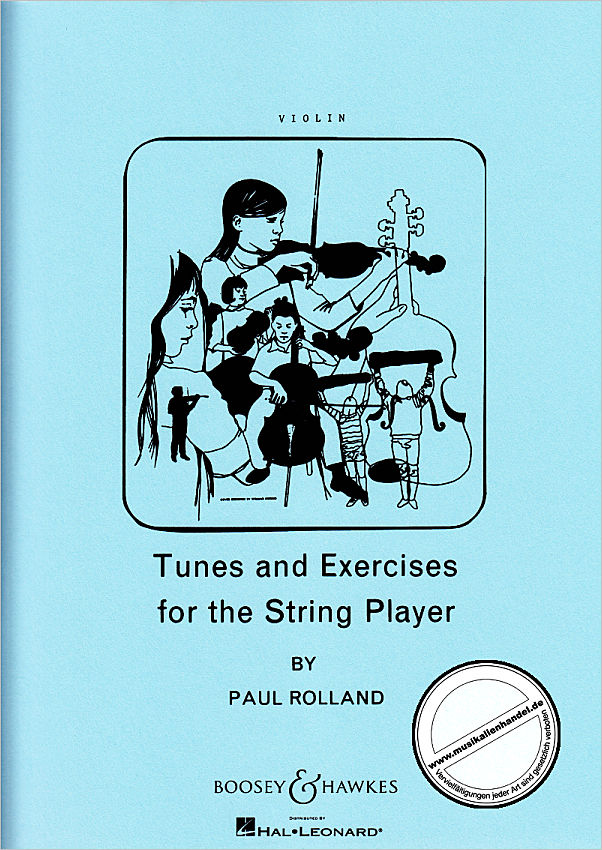 Titelbild für BH 1000270 - TUNES AND EXERCISES FOR THE STRING PLAYER