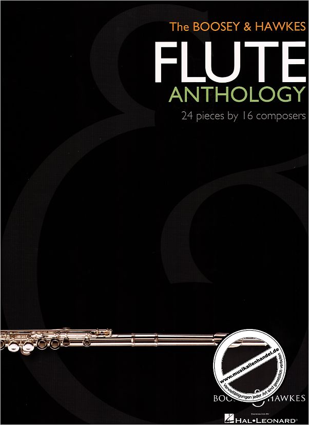 Titelbild für BH 10535 - THE BOOSEY + HAWKES FLUTE ANTHOLOGY - 24 PIECES BY 16 COMPOSERS