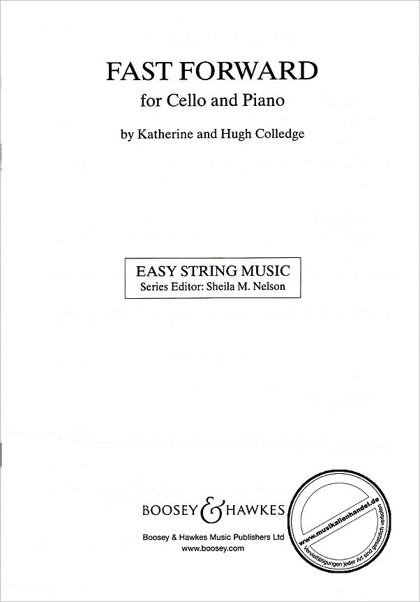 Titelbild für BH 1200321 - FAST FORWARD