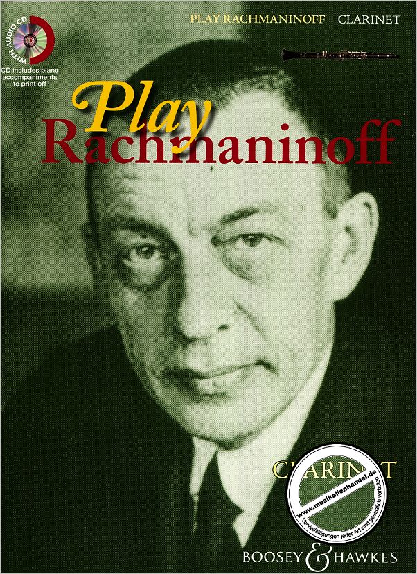 Titelbild für BH 12167 - PLAY RACHMANINOFF