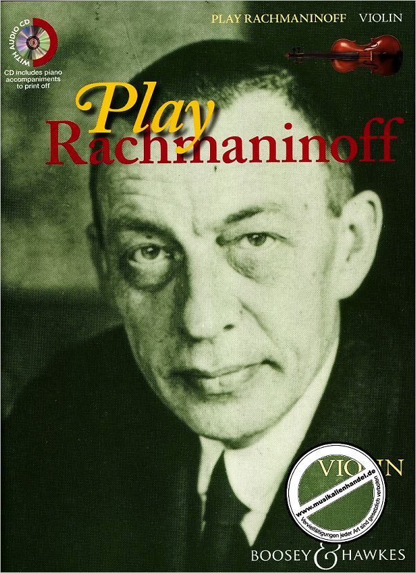 Titelbild für BH 12168 - PLAY RACHMANINOFF